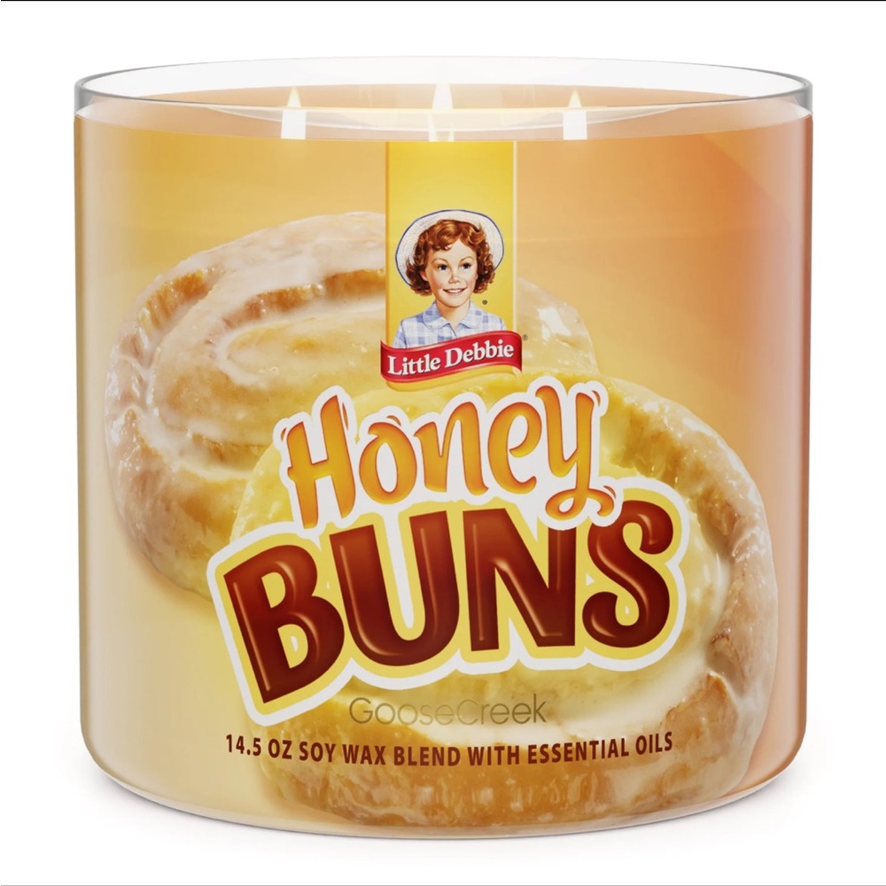 Goose Creek Little Debbie Cake Scented Candle 14.5 oz NEW Pillsbury Cinn Roll - Picture 6 of 6